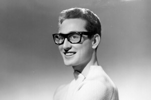 NEW YORK - CIRCA 1958: Buddy Holly (Charles Hardin Holley) poses for a portrait circa 1958 in New York City, New York. (Photo by Michael Ochs Archives/Getty Images)