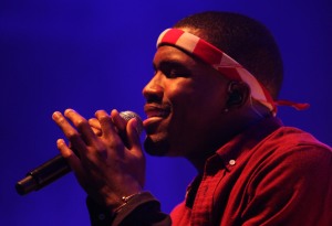CHICAGO, IL - AUGUST 04:  Frank Ocean performs during 2012 Lollapalooza at Grant Park on August 4, 2012 in Chicago, Illinois. (Photo by Barry Brecheisen/WireImage)